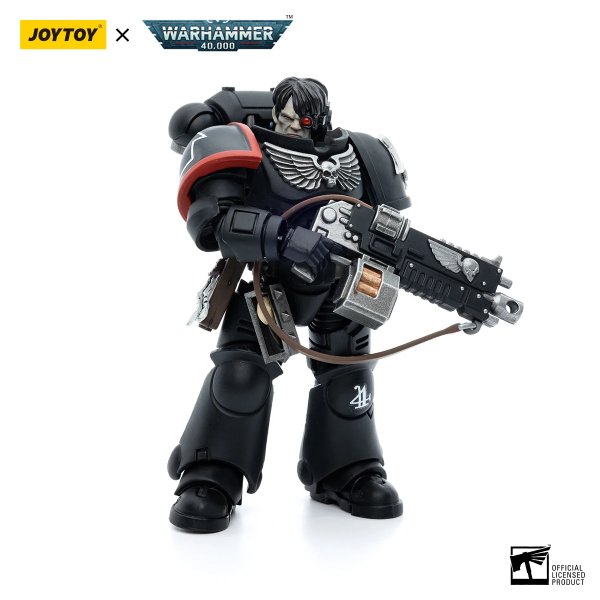 متوفر في المخزون الأصلي JOYTOY 1/18 عمل الشكل Warhammer 40K الغراب الحرس Intercessors Brother Nax لعبة نموذج هدية #2