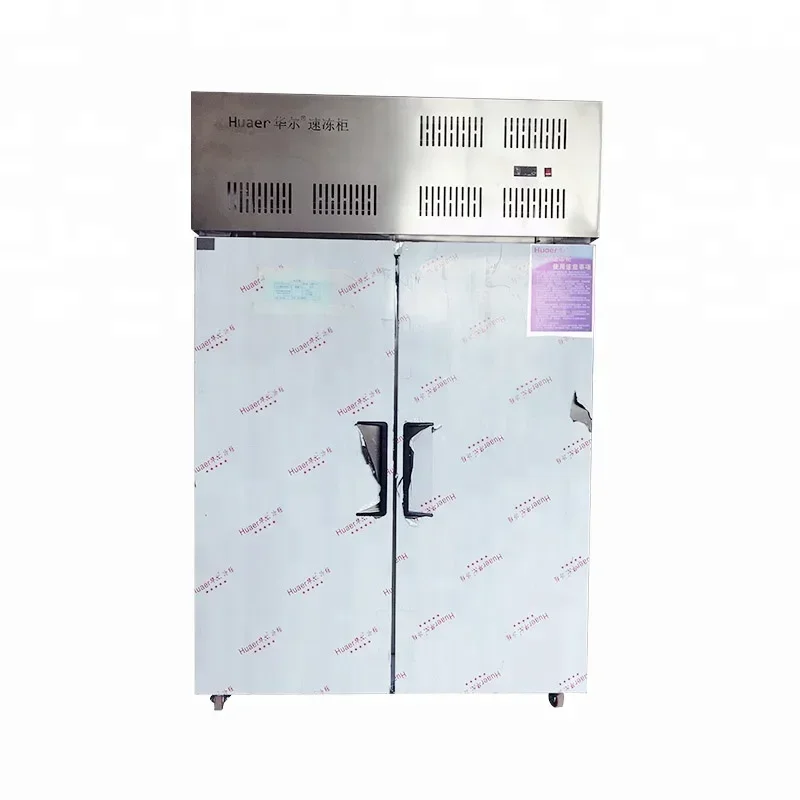 Freezer Plate Type With Compressor For Quick Shrimp And Fish Freezing For Restaurants Farms Food Shops 1360*1100*2150mm