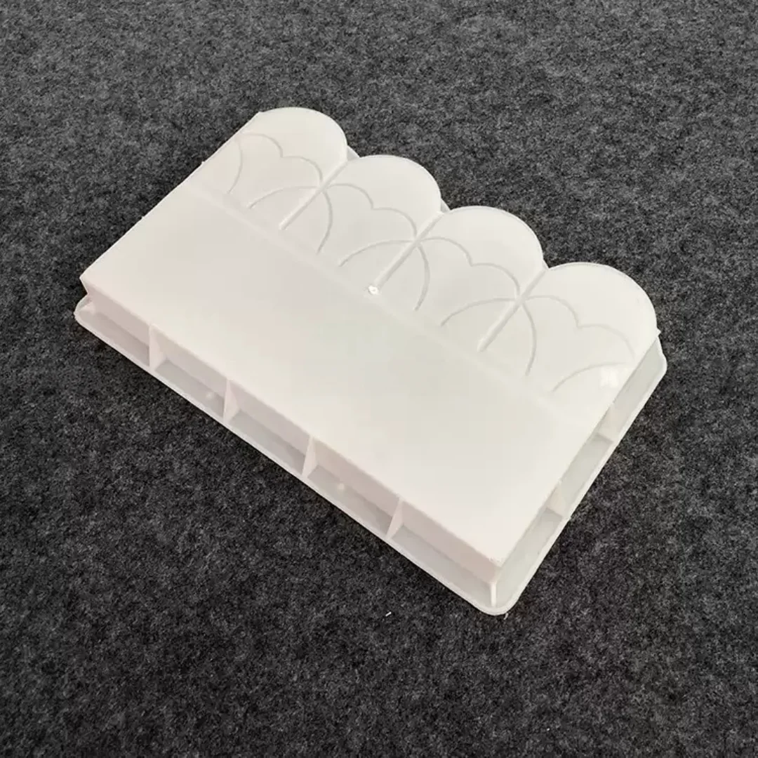 Concrete Flower Bed Border Mold Plastic Cement Fence Side Stone Mould For Garden Courtyard Landscape Edging Brick