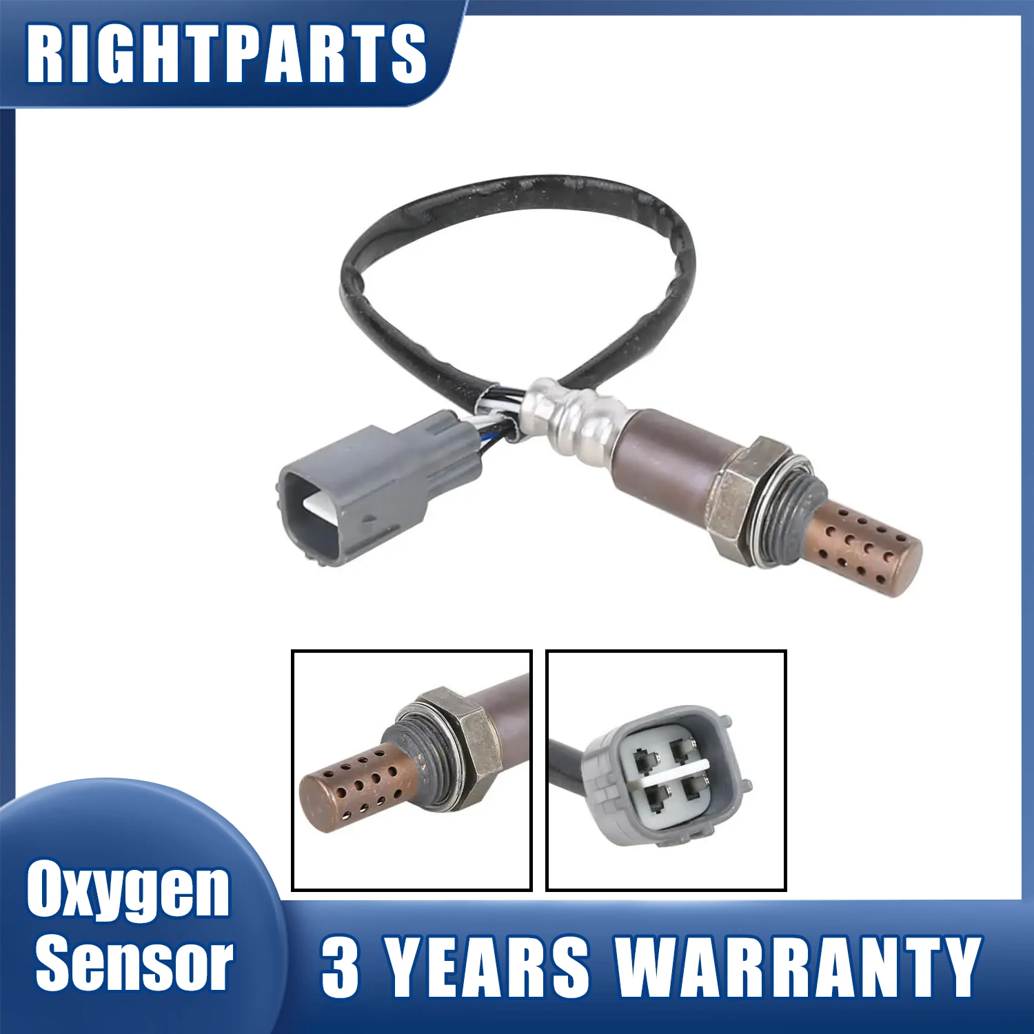 RIGHTPARTS Rear Lambda Oxygen O2 Sensor 89465-35660 8946535660 For Toyota HILUX SURF LAND CRUISER PRADO 2.7L 2TRFE 2004-2009