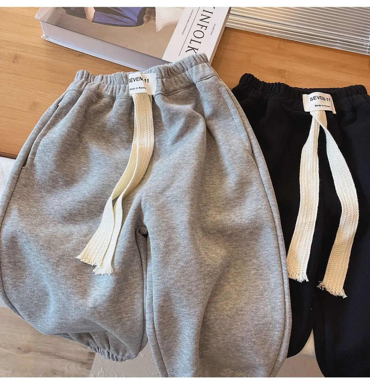 RAISE 2025 Frühling Herbst Kinder Jungen Hosen 1-8 Jahre Kinder Lose Beiläufige Jungen Sport Hosen Solide Vielseitige Kleinkind jungen Hosen – Detail 3