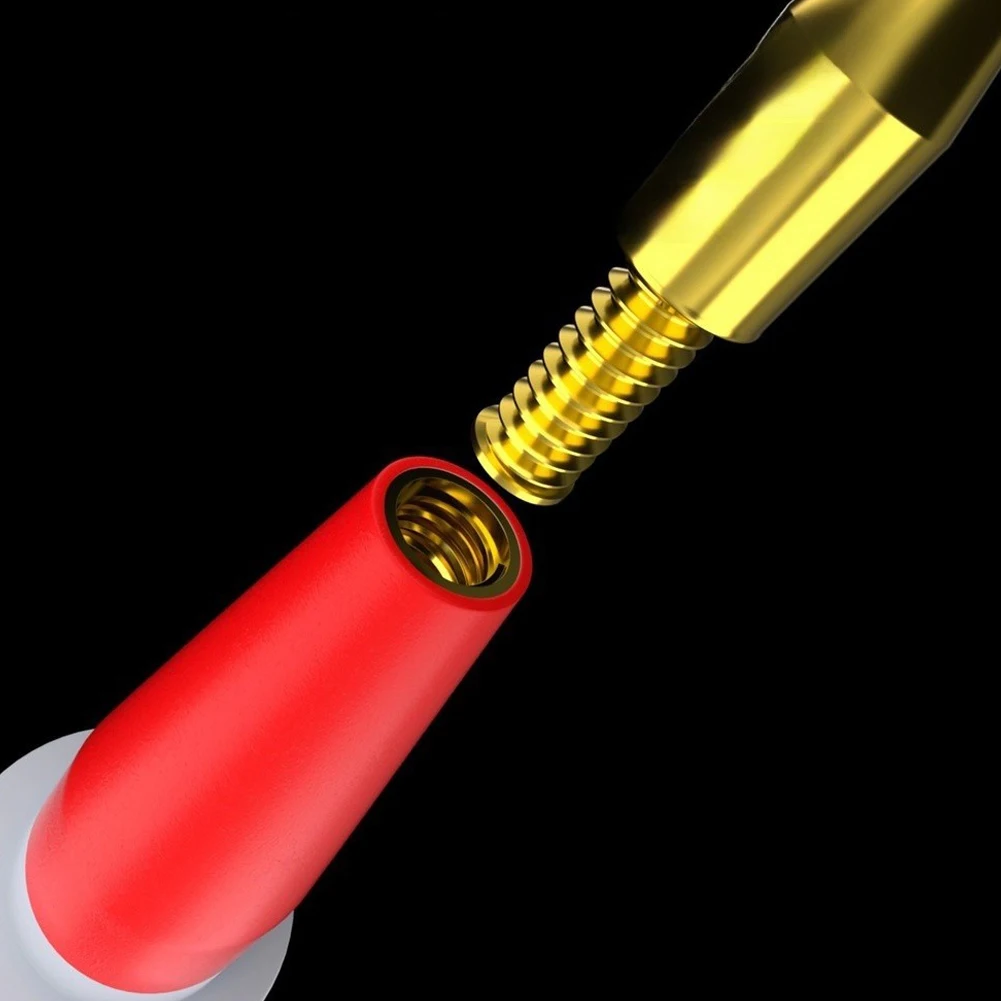 Silicone Multimeter Leads Gold Plated Probes Pure Copper Wire For Digital Analog Meter Electrical Testing Tools