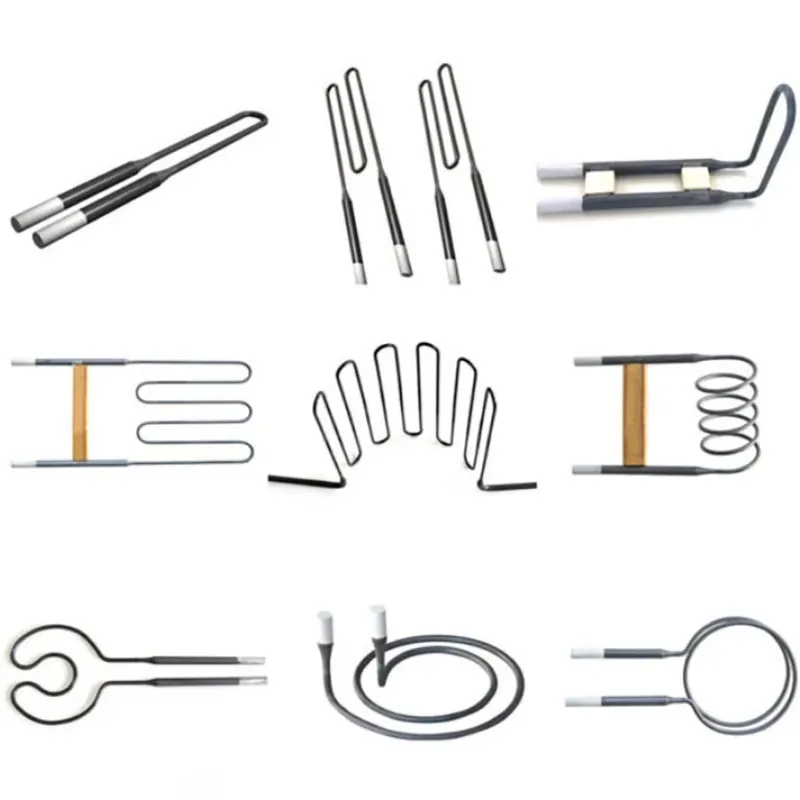 Molybdenum disilicide components are used in furnaces