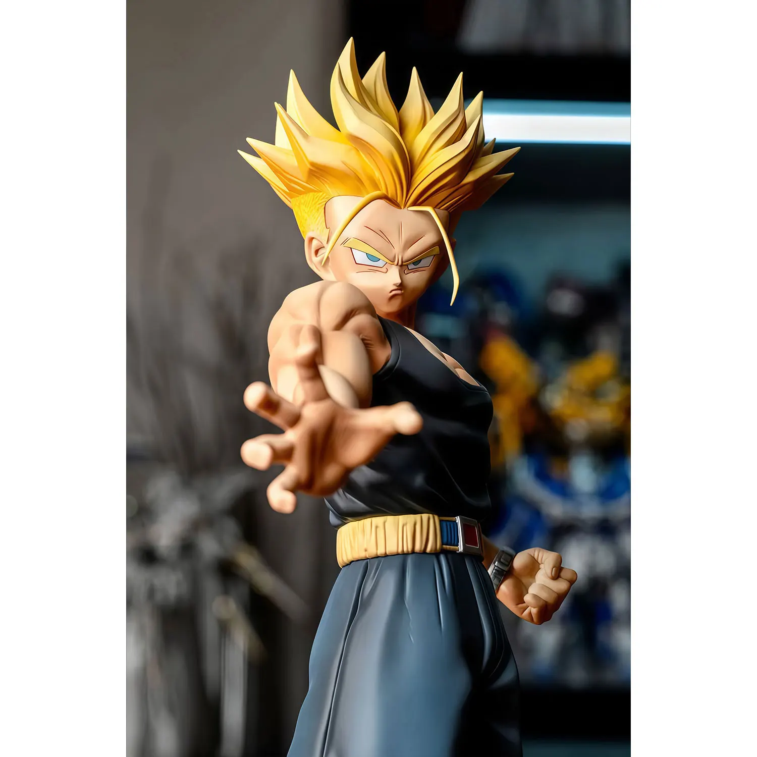 EN STOCK Dragon Ball Trunks figurines d'anime Super Saiyan Trunks figurines d'action PVC Statue Collection modèle bureau ornement anniversaires
