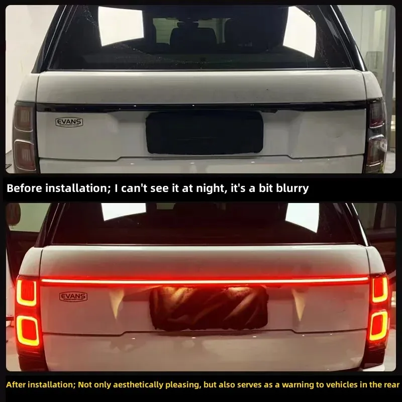 Through tail lights for Range Rover Executive / Sport 2013-2022 upgrade to the  new Range Rover Rear Taillight