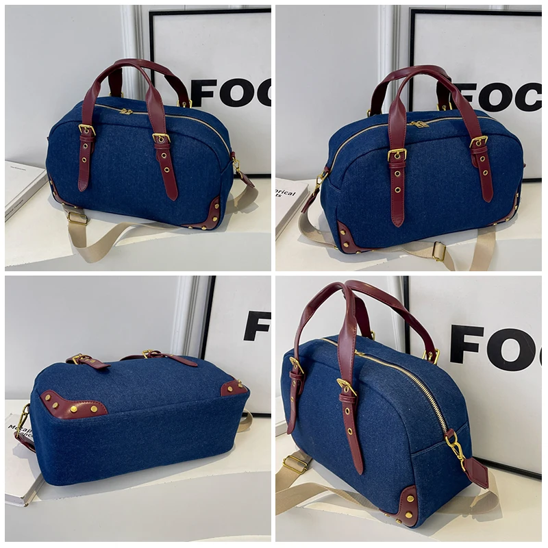 Bolsa de viaje personalizada con imagen de logotipo, bolsas de fin de semana de ocio, compartimento de envío directo Unisex, bolsa de gimnasio deportiva DIY