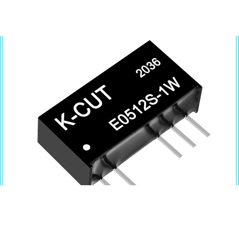 E0512S-1W constant voltage input 5V to positive and negative 12V dual output 3000V isolated power supply module