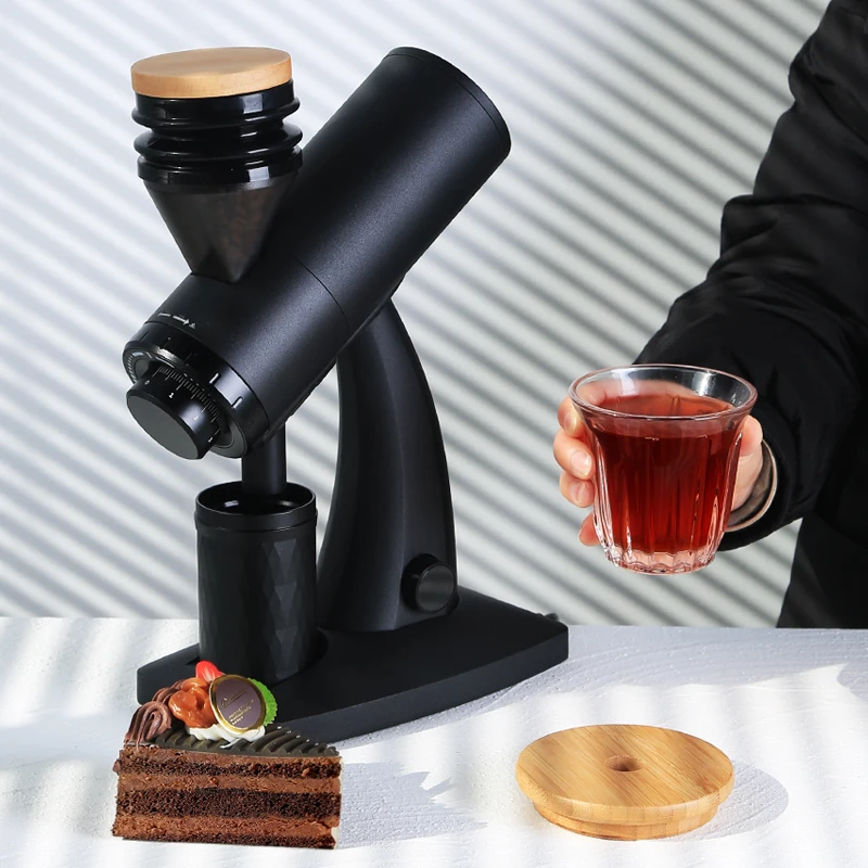 2025 Aluminum Alloy Coffee Grinder Electric Coffee Espresso Grinder For Commercial Use