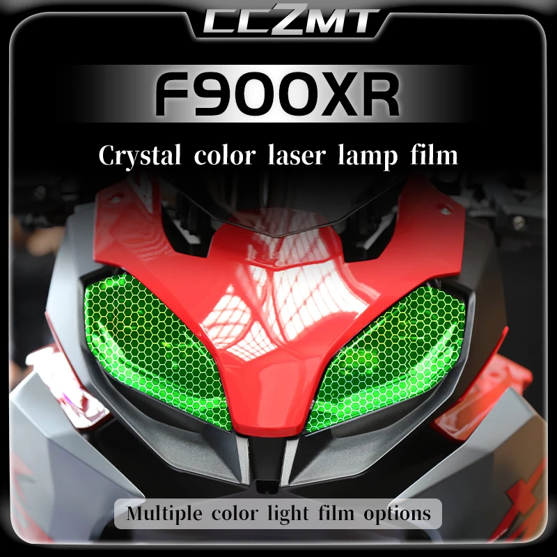 

For BMW F900XR headlight film tail light film honeycomb laser transparent protective film sticker modification accessories