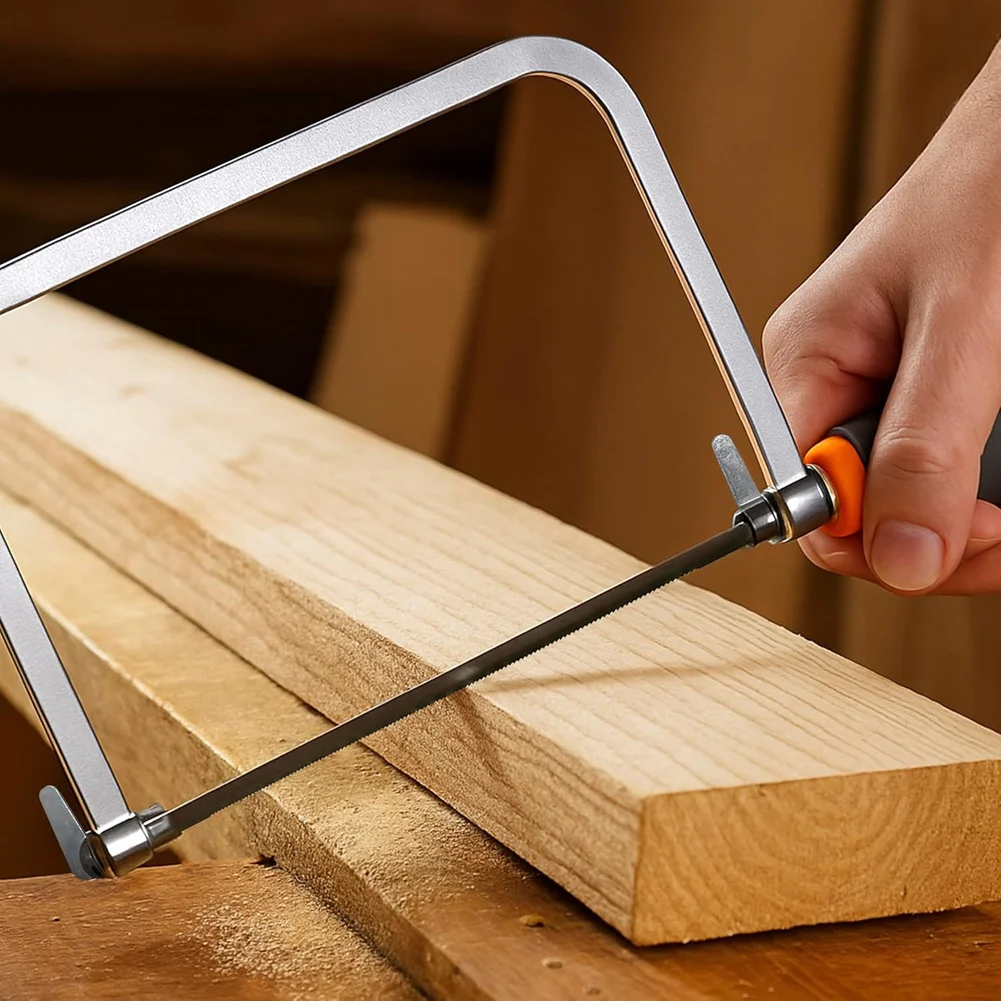A74E-For DIY Projects- 6-1/2 Inch Coping Saw Blades-16-Pack Replacement Set In Grade Carbon Steel For Woodworking
