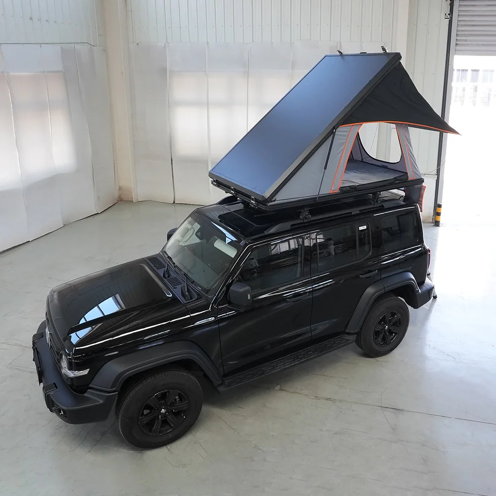 

Новая высококачественная всесезонная автоматическая алюминиевая палатка на крышу автомобиля 4x4 для кемпинга, 2-местная, модель 2025 года