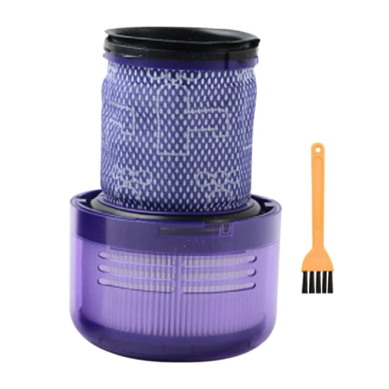 Hepa Post Filter Replacement Parts For Dyson V12 Detect Slim Cordless Vacuum Cleaner Filter With Cleaning Brush