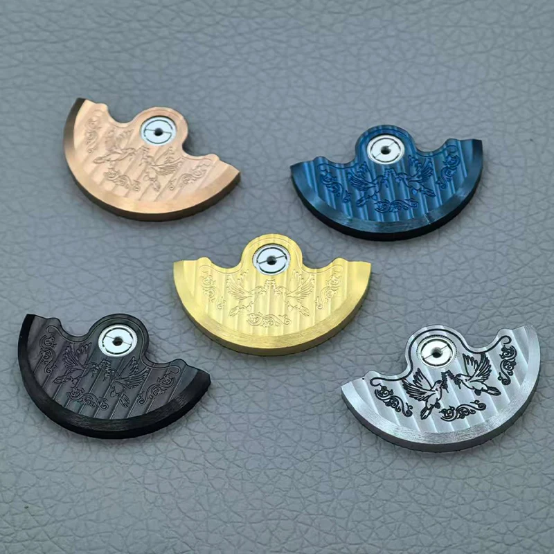 

DIY NH34 NH35 Rotor Automatic Rotor Fit for NH35 NH36 NH38 NH39 4R35 7S26 Movement Pendulm Oscillating Weight Hammer Rotor Parts