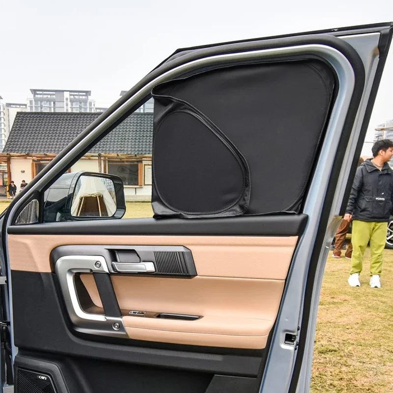 

Для CHERY JAECOO J7 2023-настоящее время автомобиля, черное окно, солнцезащитный козырек, автоматический анти-УФ-тепляционный защитный чехол, аксессуар для интерьера