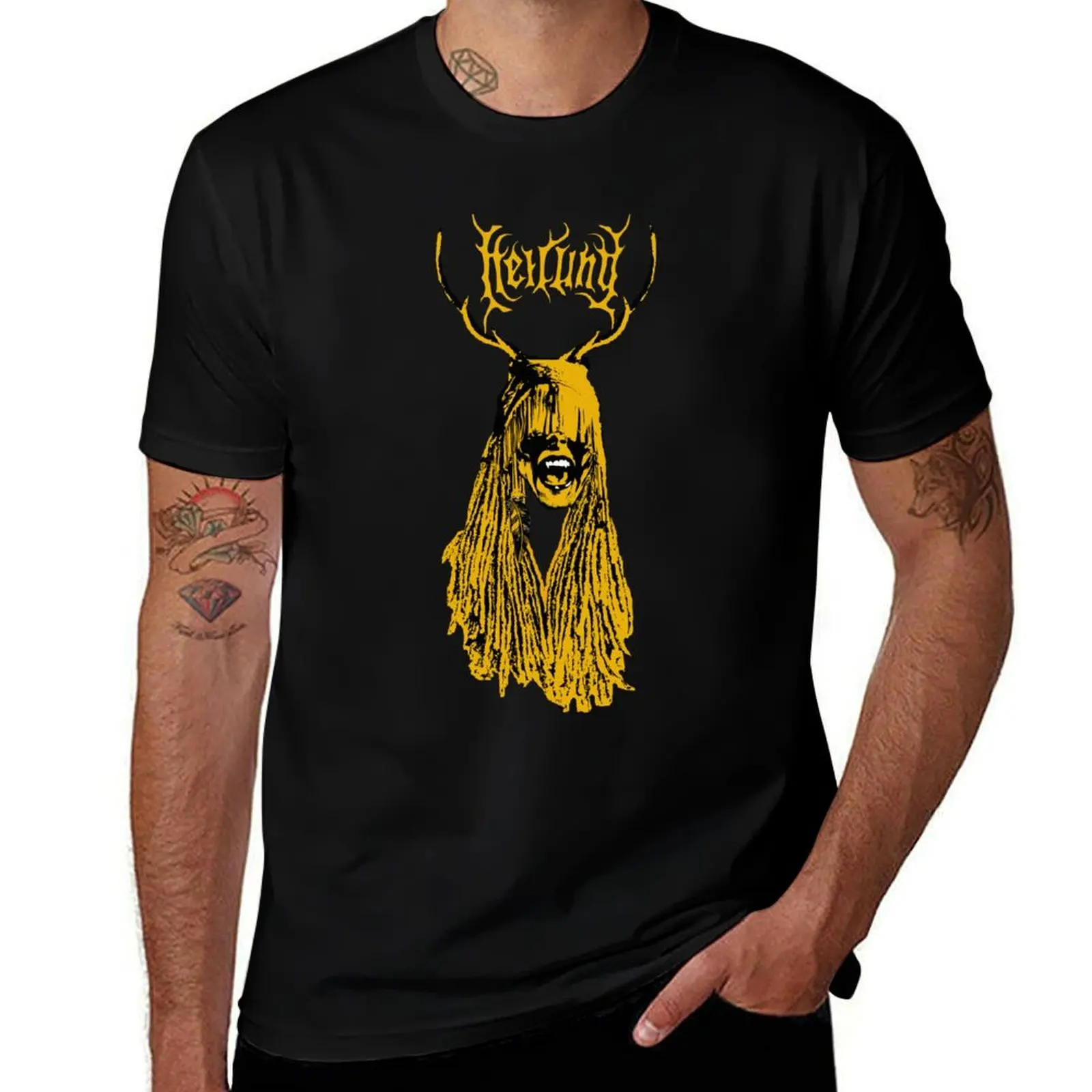 

Maria from Heilung T-Shirt Simple Casual Short Sleeve Cotton T-Shirt