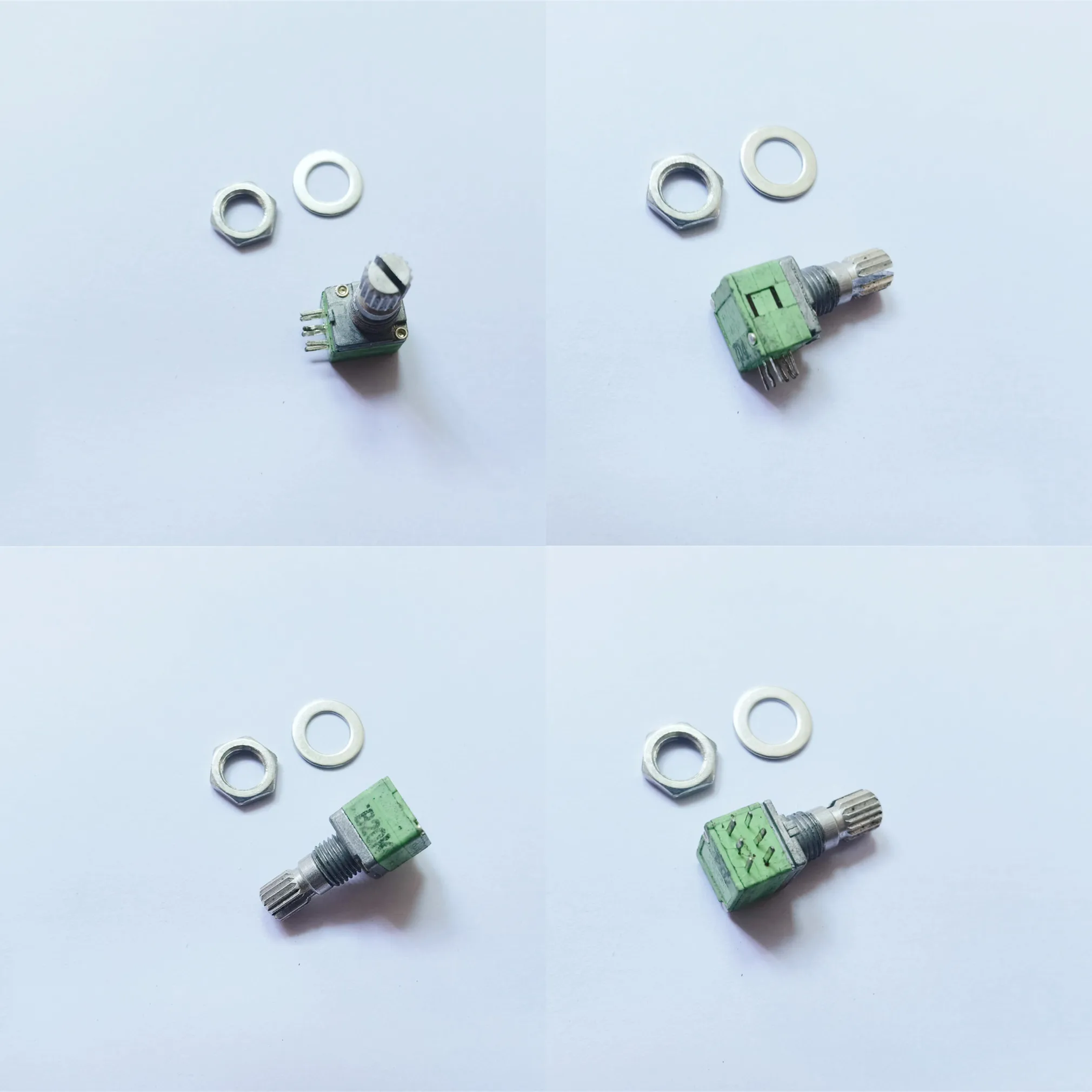 Original new 100% import 09 TYPE dual potentiometer C10K B10K B20K B100K C100K (SWITCH)