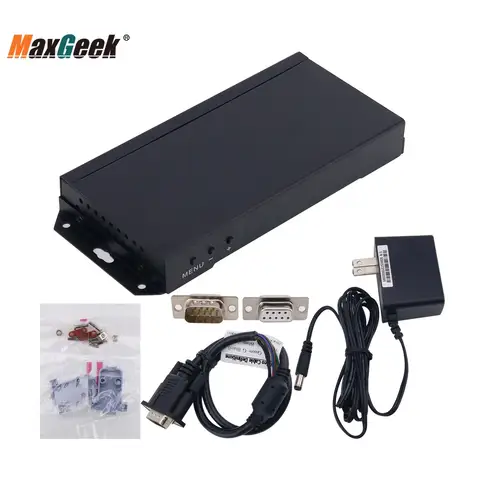Maxgeek IVC-829 Industrial Monitor Video Converter MDA/CGA/EGA/RGB to VGA Converter for Industrial Video Automatic Conversion