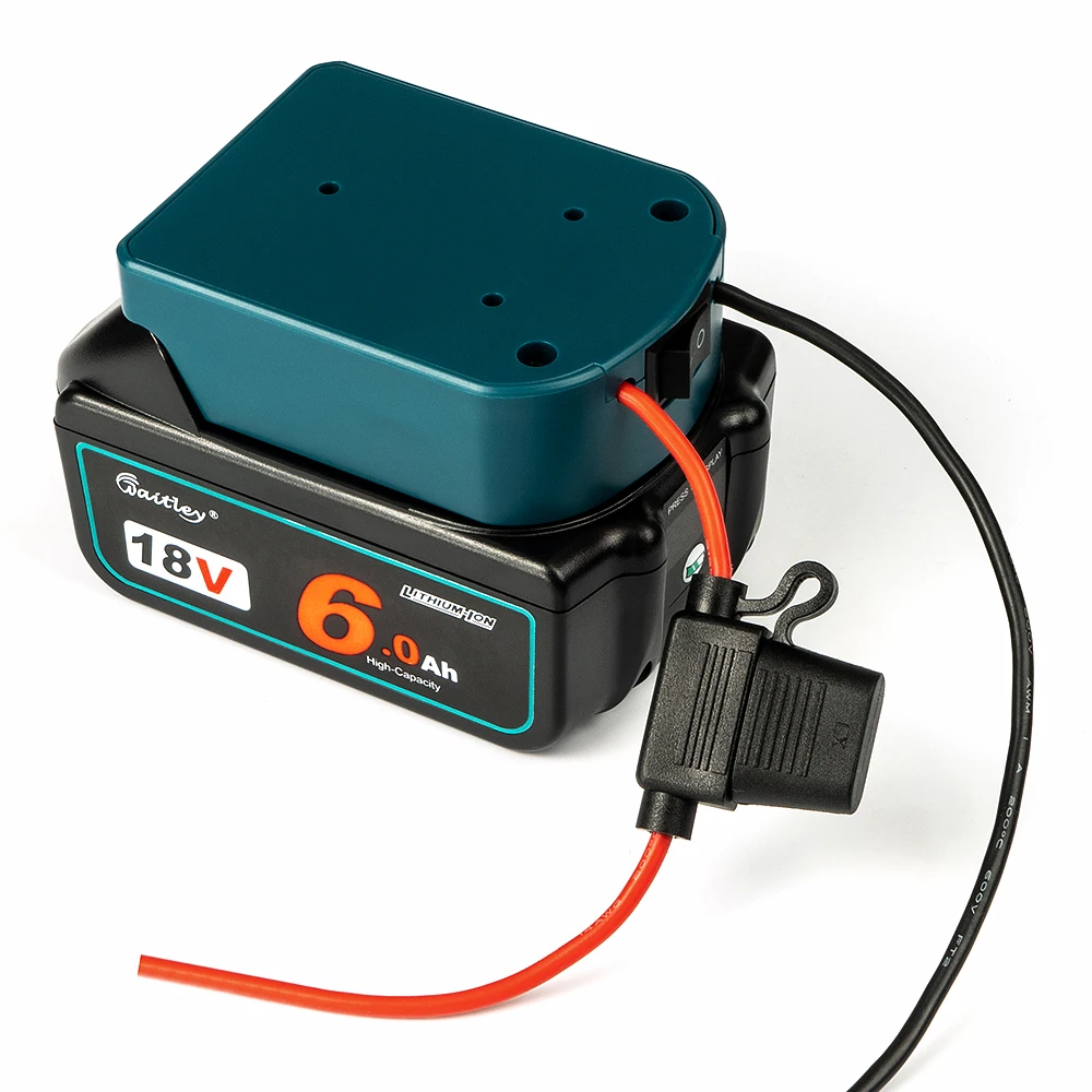 Zewnętrzny adapter akumulatora konwerter do baterii MT Makita 14V/18V DIY skrzynka na elektronarzędzia mod wtyczka zestaw akcesoriów przedłużenie