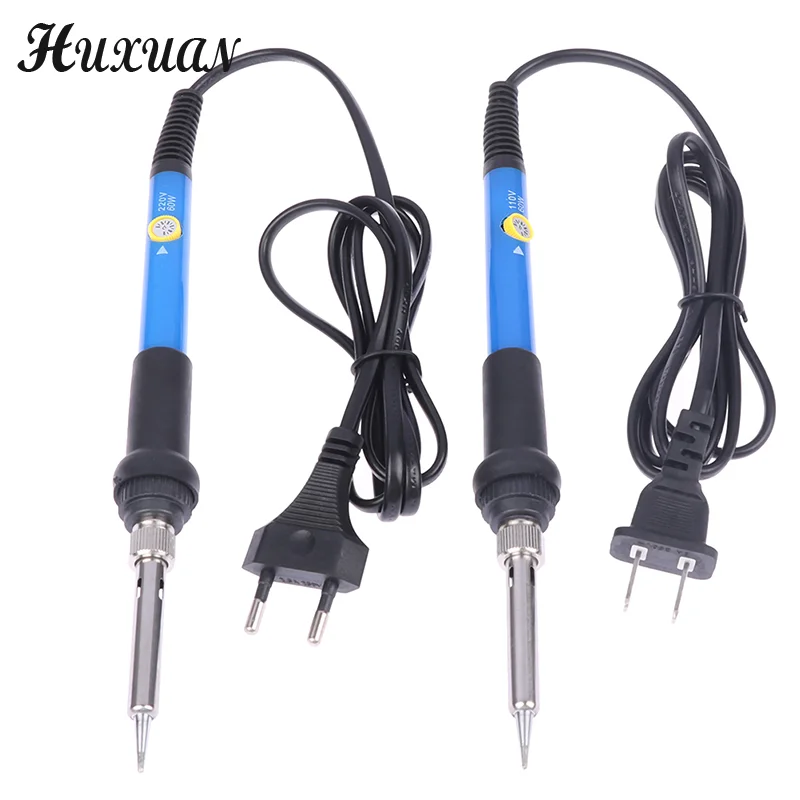 

60W Mini Soldering Iron Adjustable Temperature Electric Solder Iron Rework Station Mini Handle Heat Pencil Welding Repair Tools