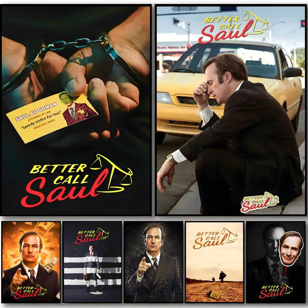 ملصق B-Better C-Call S-Saul TV Series ملصقات ذاتية اللصق مناسبة لأي سطح جدار مقاوم للماء والرطوبة