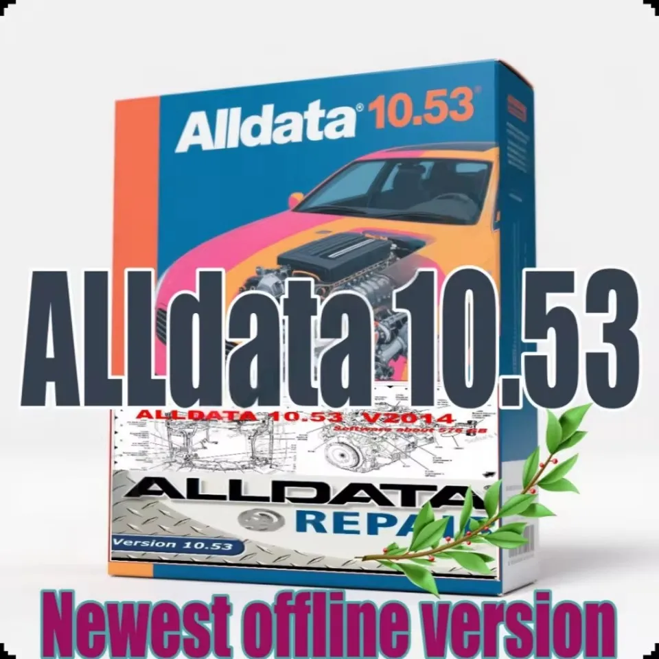 2024 Newest Alldata Repair auto repair software 10.53v All data car software with tech support for cars and trucks install