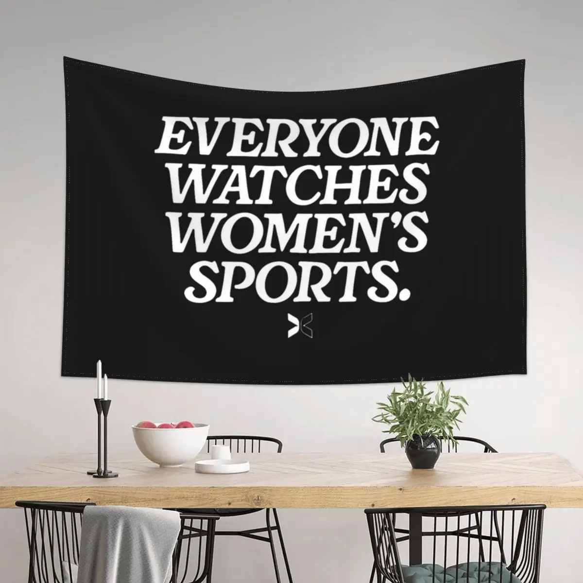 

Everyone watches women's sports Tapestry Room Aesthetic Decor Aesthetic Room Decor Bedroom Decor Tapestry