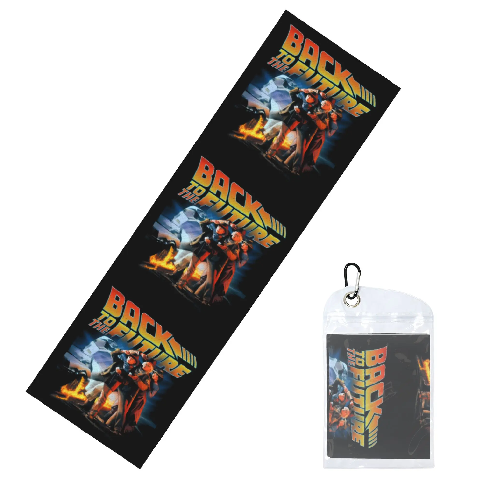 Movies Race Cars Back To The Future Cold Exercise Towel  Yoga And Fitness Running Activities Travelling Swimming Camping Towels