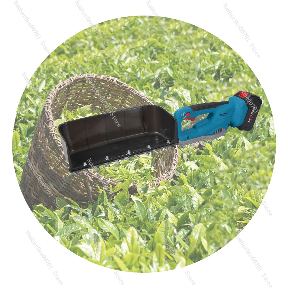 21V Cordless Electric Tea Picking Machine Portable Mini Hedge Trimmer And Grass Shears With Lithium Battery
