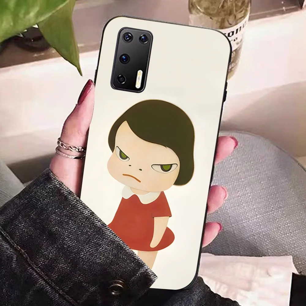 Y-Yoshitomo Girl NaraS Phone Case For Huawei P 8 9 10 20 30 40 50 Pro Lite Psmart Honor 10 Lite 70 Mate 20lite