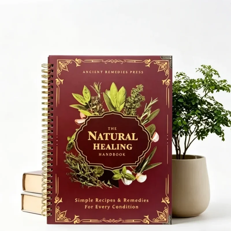 The Best Gift for Natural Healing Herbal Therapy in 2026: Spiral Binding Handbook - Comprehensive Health Support and Philosophy