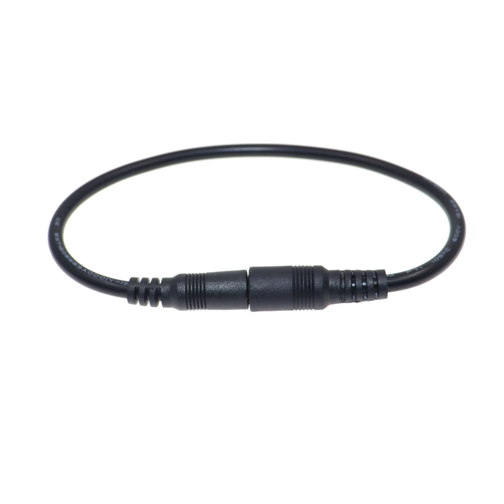 DC Male to Female Power Extension Cable 18AWG 10A For CCTV Cord Adapter Security Camera extend Connector 5.5x2.5mm / 5.5x2.1mm