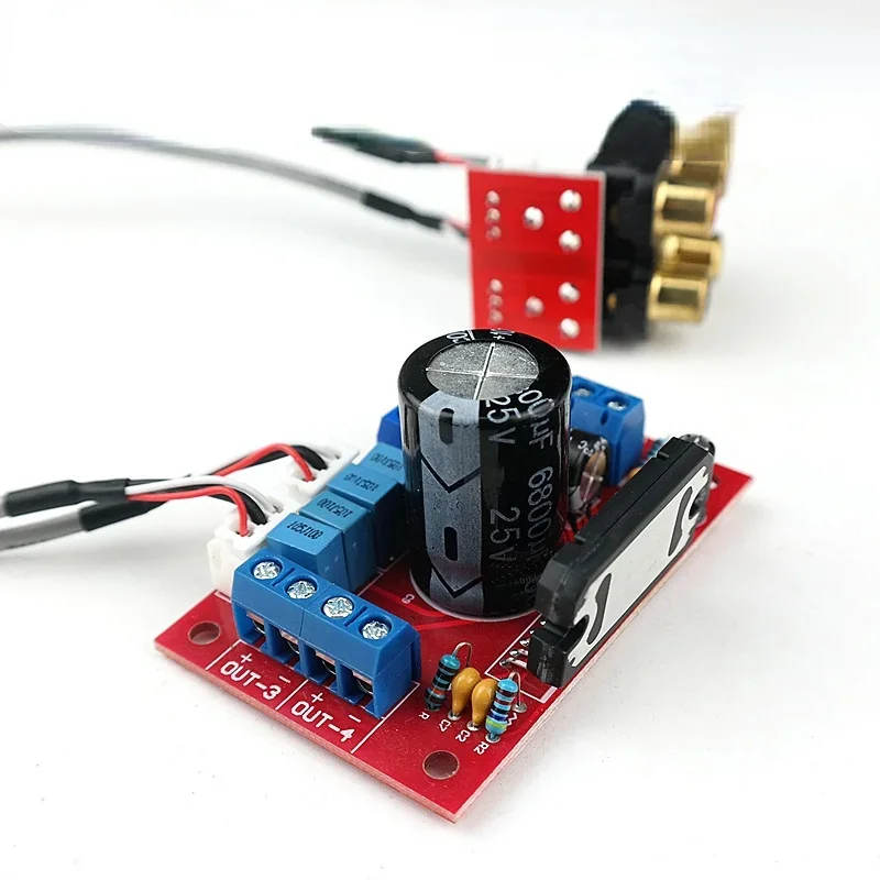 TDA7850 Car Power Amplifier Board Four-channel 4X50W DC 12V Power Supply Modified Audio Fever Board