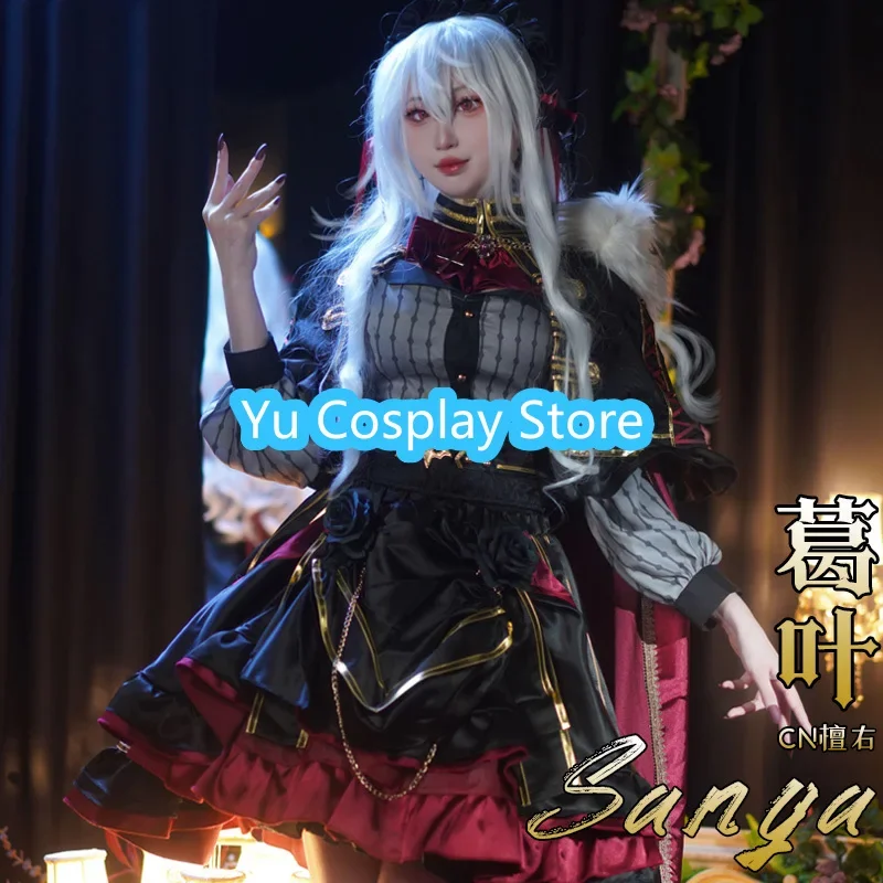 Kuzuha Cosplay Costume Youtuber Vtuber Clothing Fancy Outfits Coat Vest Shirt Pants Halloween Carnival Uniforms Custom Made