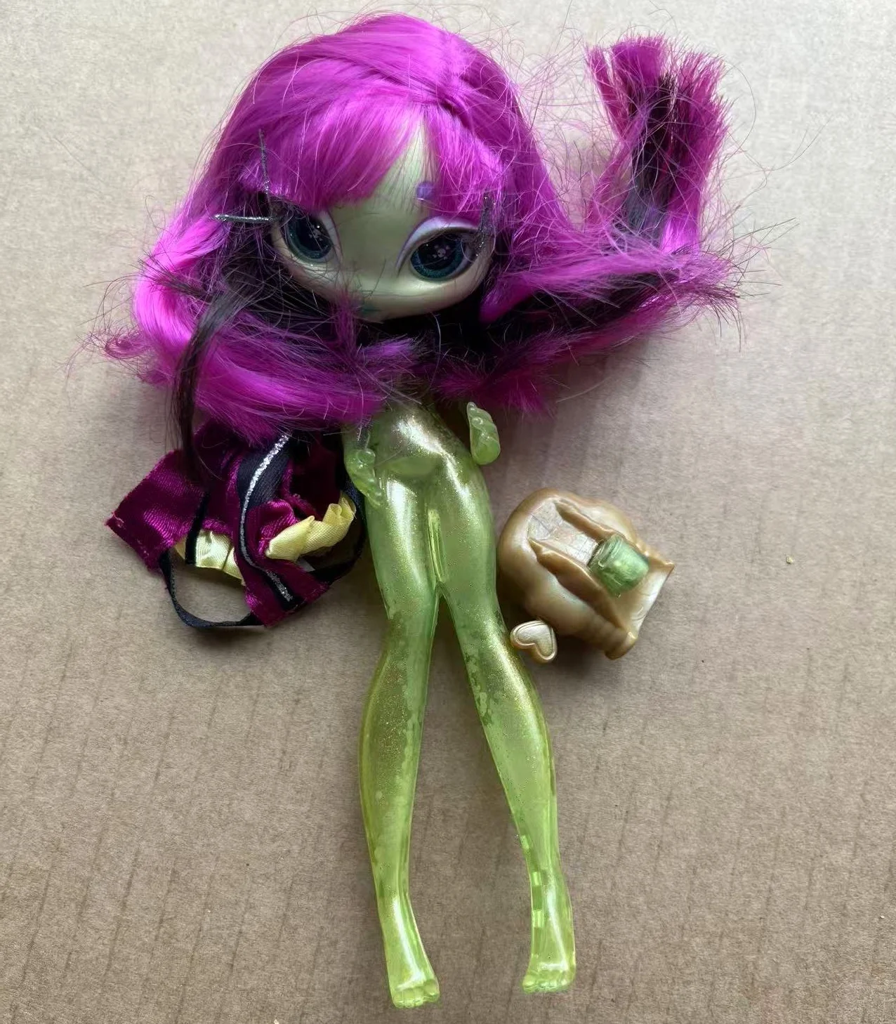 مينيسو أونا آية دمية 20 سنتيمتر مع ملابس هدايا أعياد ميلاد للأطفال نوفي نجوم طويلة الشعر دمية متعددة نمط تحصيل لعبة #6