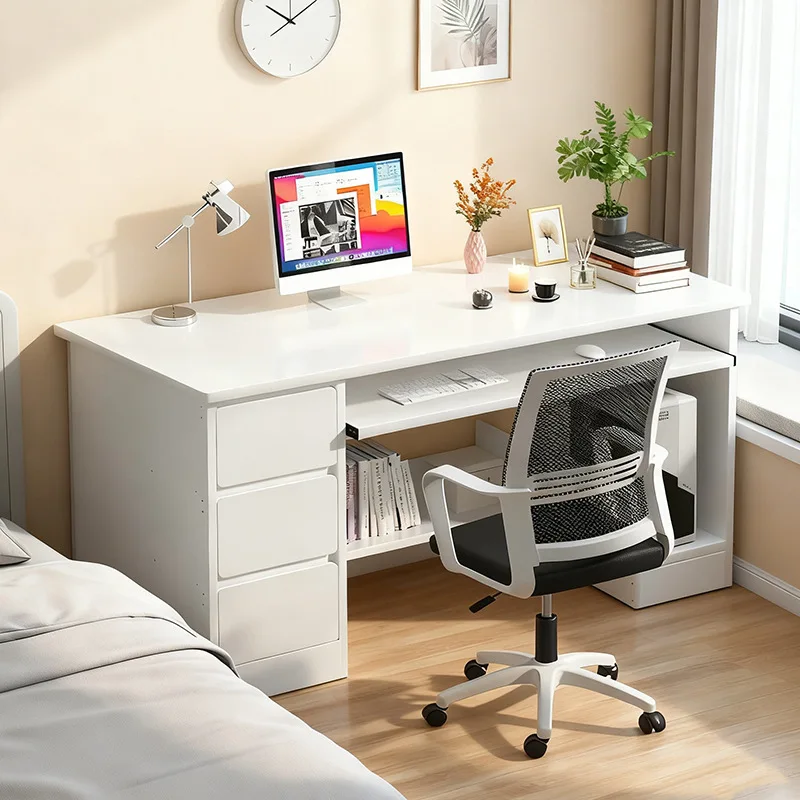 

Desk Staff Space Office Desk and Chair Combination Simple and Modern