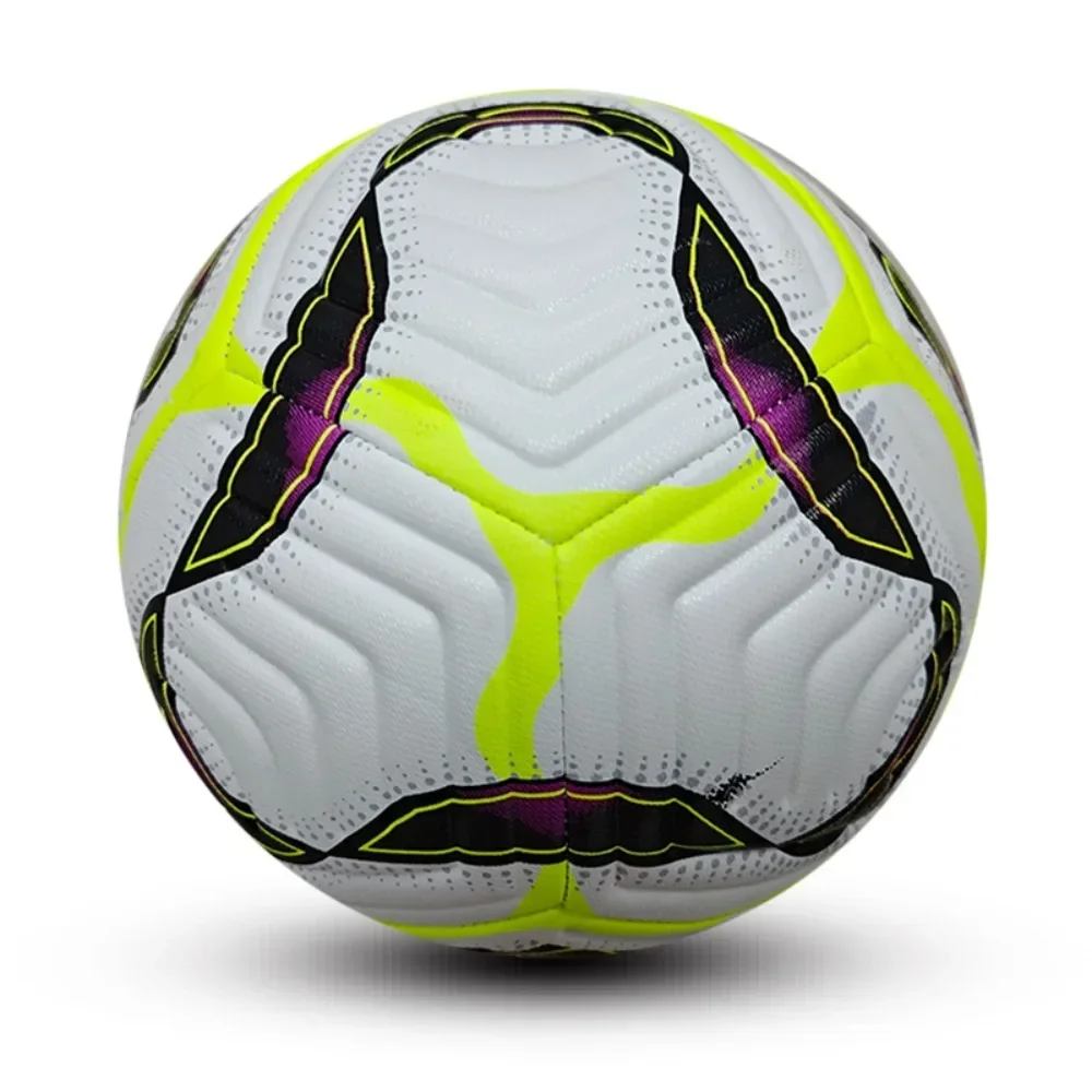 Klassischer PU-Fußball, Standardgröße 5, maschinengenäht, Allzweck, für Männer und Frauen, Outdoor-Sport, Liga-Training, Futbol