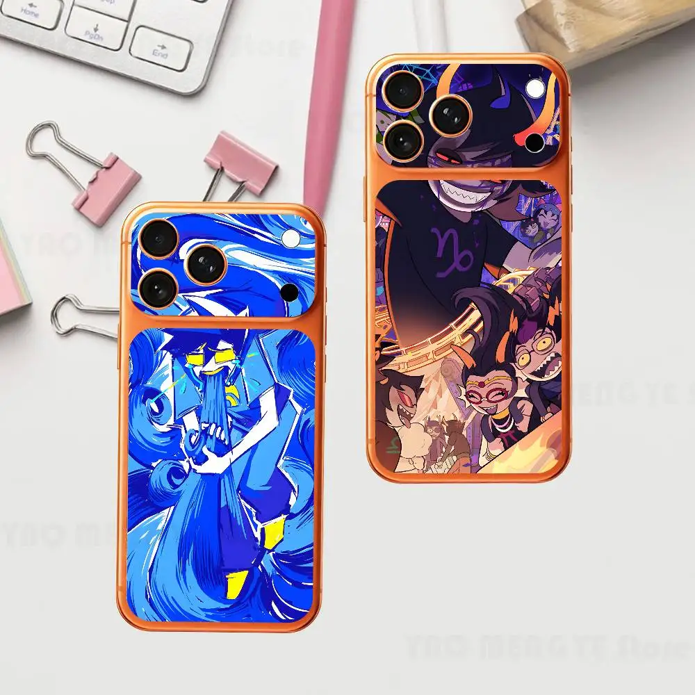 

Funny Cartoon H-Homestuck Plain Decal Skin For IPhone17 Pro ProMax Back Film Cover Wrap Anti-scratch Durable Sticker