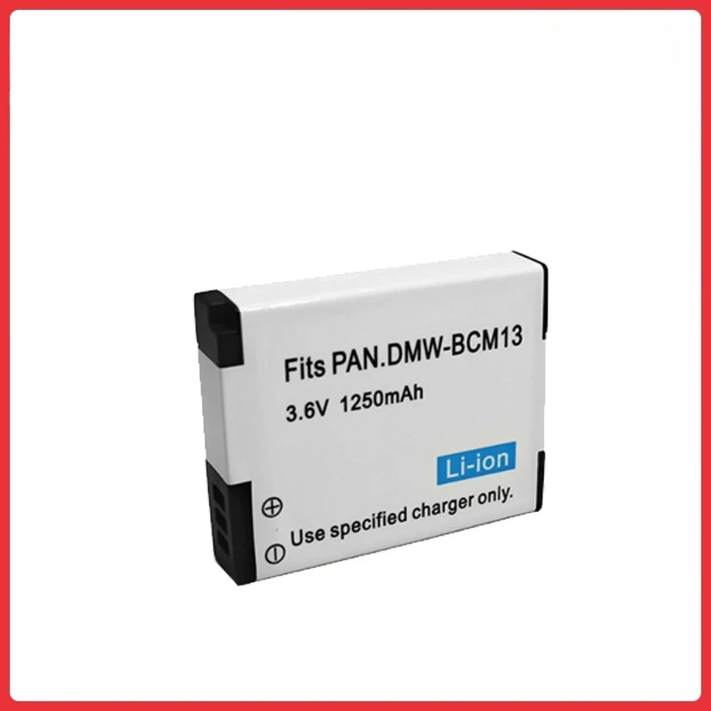 4Pcs 1250mAh DMW-BCM13 DMW-BCM13E Battery For Panasonic Lumix DMC-TZ41 TZ70 DMC-FT5 DMC-TZ60 DMC-TS6 DMC-ZS27 DMC-ZS30 DMC-ZS35