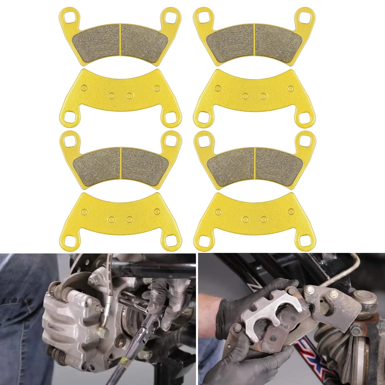 

Передние и задние тормозные колодки подходят для Polaris General 1000 EPS 2016-2020, General 4 1000 EPS 17-20, General 1000 Deluxe EPS 16-19