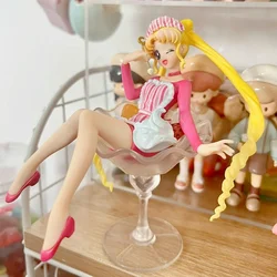 New Arrival 12cm Sailor Moon Anime Figures Doll Tsukino Usagi Action Figurine Pvc Kawaii Model Collection Toy Cute Birthday Gift