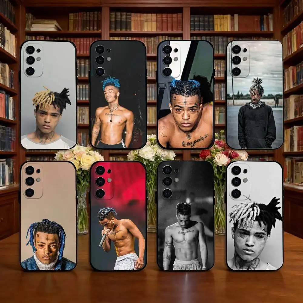 Rapper X-XXXTentacionS Phone Case Black Silicone Soft For Samsung S25,S24,S21,S22,S23,S30,Ultra,S20,Plus,Fe,Lite