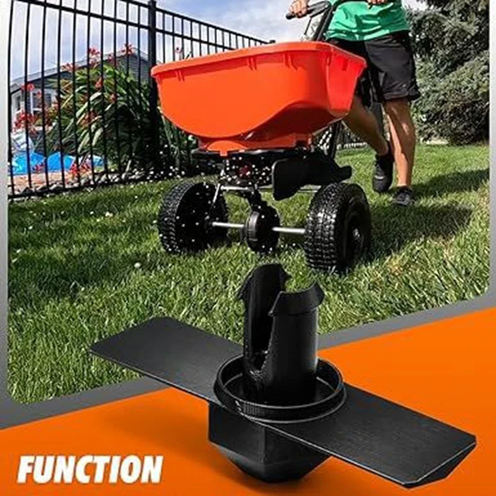 New Upgrade Radio Machine Replacement Parts The Portable Plastic Seeding Tools Applicable To Garden Lawn Black Garden Tools