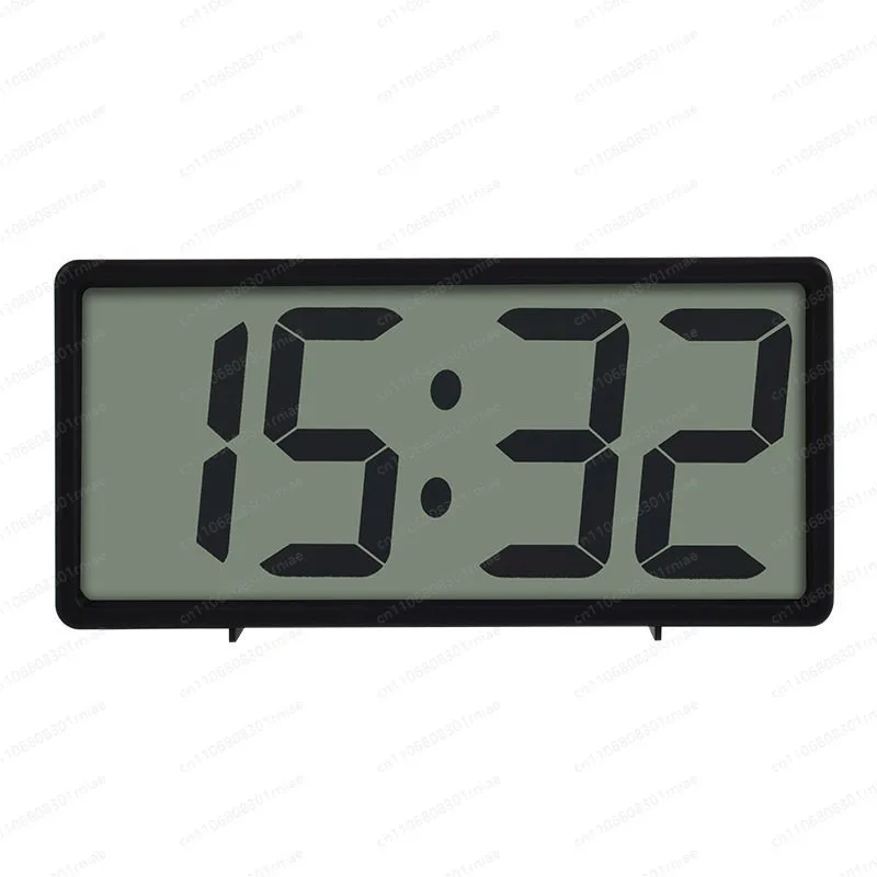 

Простой настольный электронный цифровой будильник с большим экраном, маятниковым механизмом, монитором времени, на батарейках, с возможностью настенного крепления.
