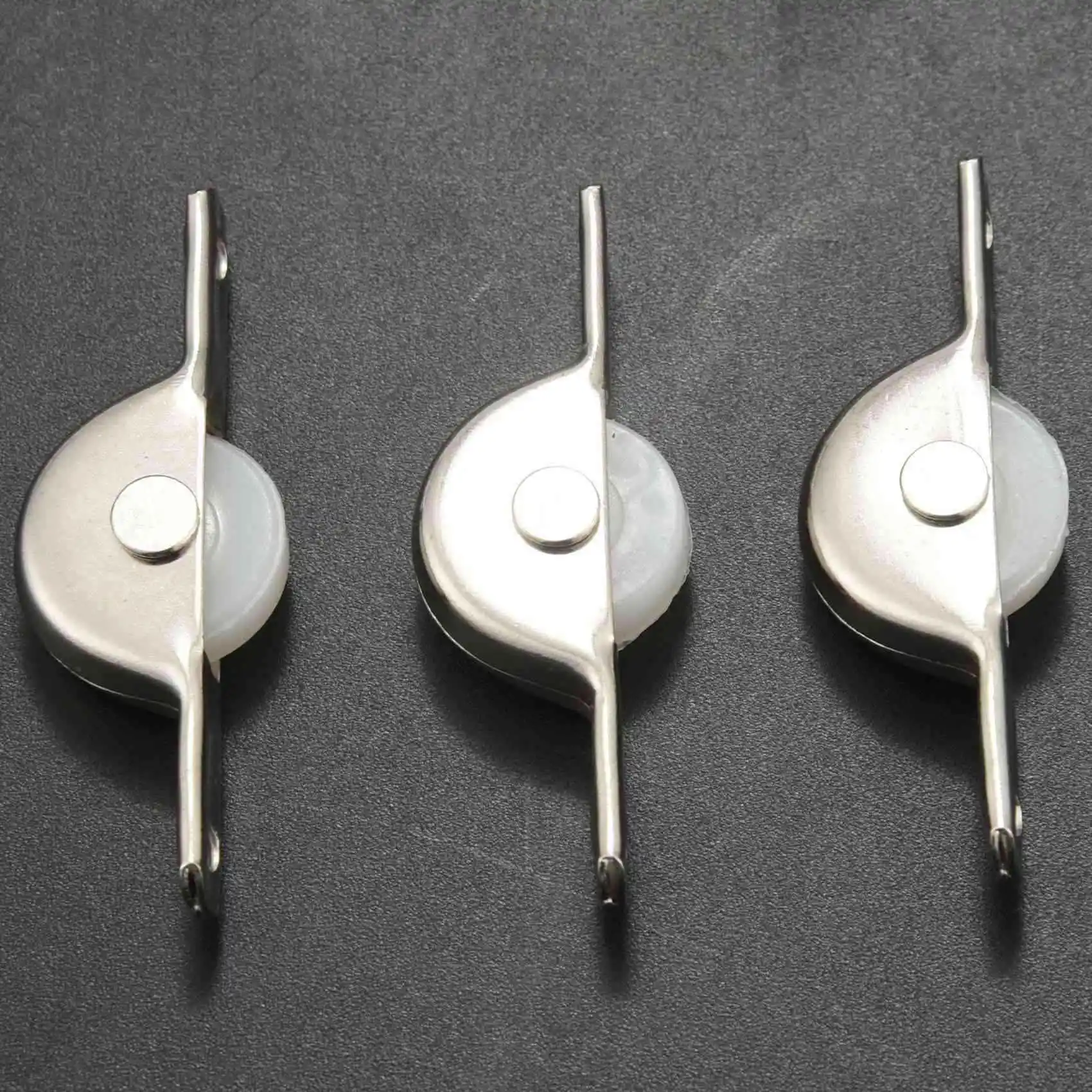 50Pcs Door Window Cupboard Drawer Bin Single Nylon Sliding Roller Pulley Wheel