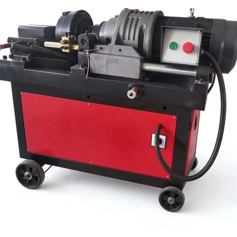 Rebar Thread Rolling Machine Factory Direct Supply Blade Type Threading Machine for 12MM to 40MM Steel Bar on Site Use