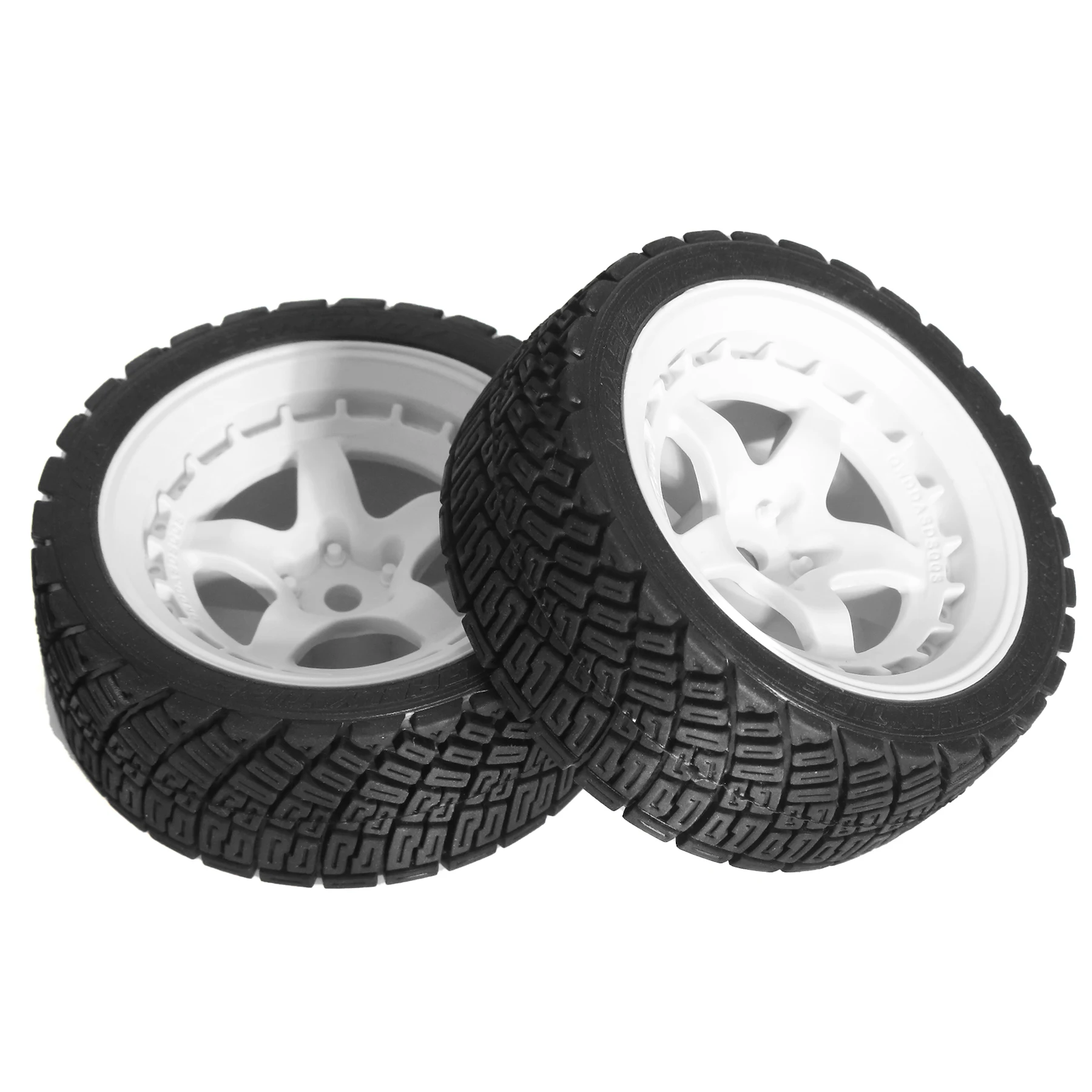 4szt 68mm 1/10 RC Racing Car Tires On Road Touring Drift Car Tire Wheel dla Tamiya TT01 TT02 XV01 XV02 TA06 HPI HSP Kyosho