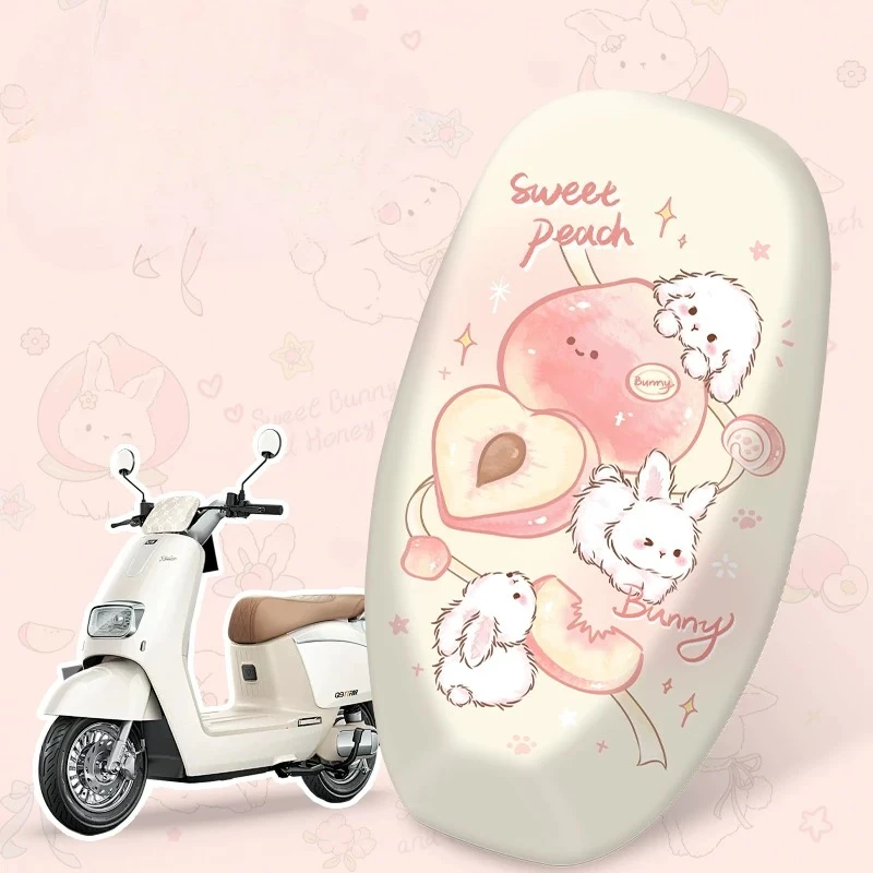 Electric Vehicle Seat Cushion Cover Waterproof and Sunscreen New Motorcycle Battery Car Universal Seat Cover Universal in All