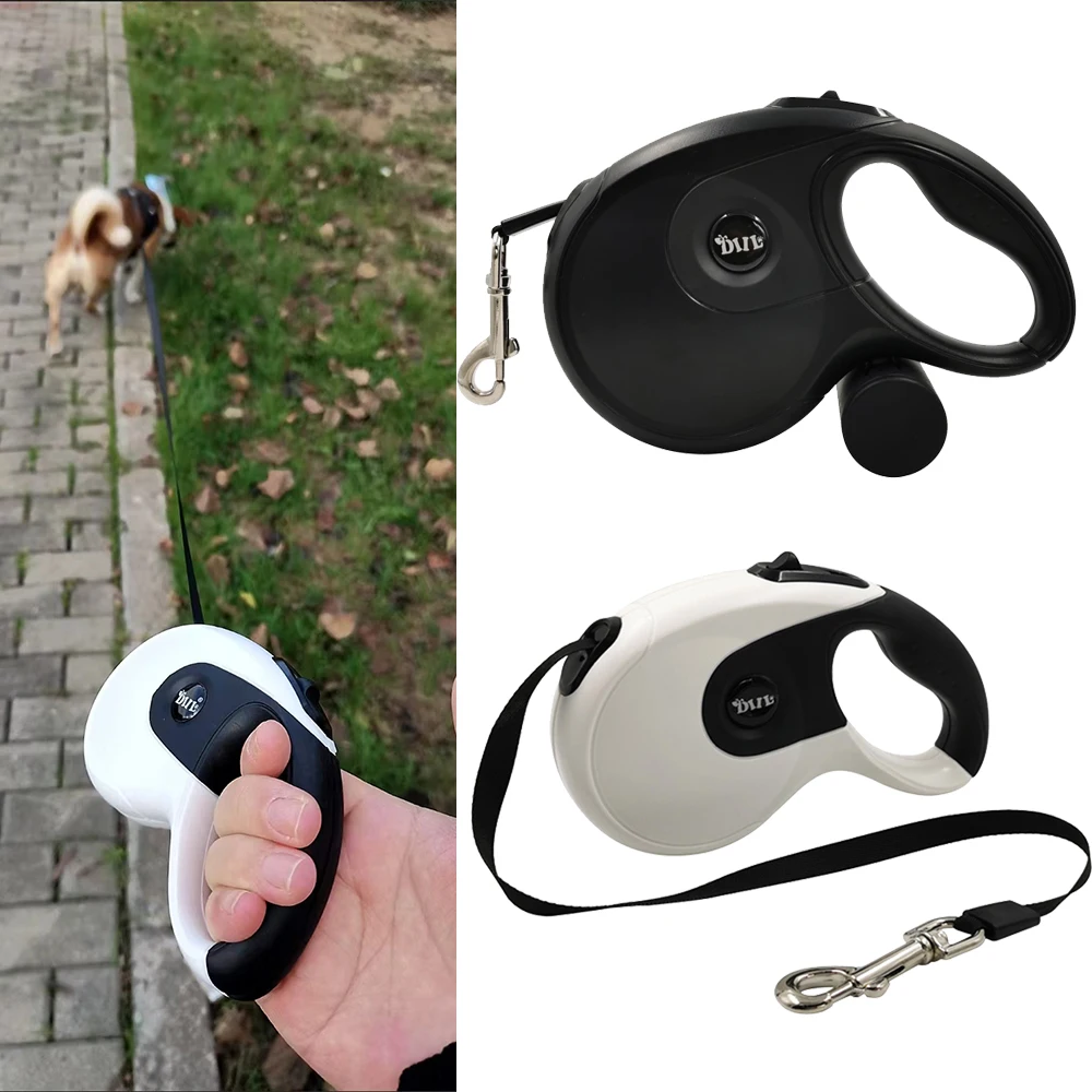 5/8M Durable Dog Leash Automatic Retractable Pet Leashes for Small Large Dogs Walking Leads Traction Rope Belt Labrador Bulldog