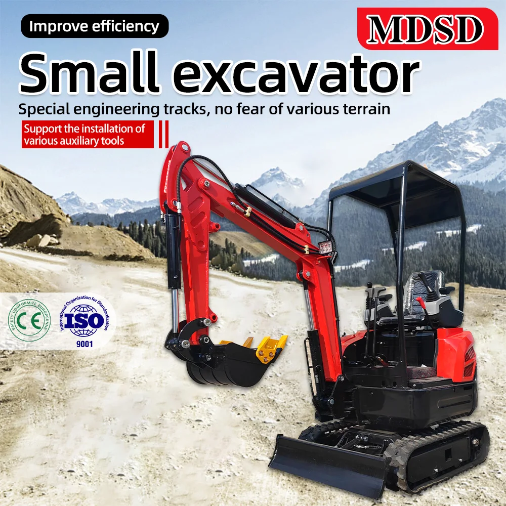 Mini escavatore di alta qualità per motore Kubota Ce Epa Euro 5 Uso multi-scenario Mini escavatore Fabbrica Consegna i prezzi Personalizza