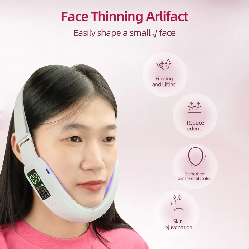 V Face Beauty Tool:  Lift Skin, Firm Shape Double Chin Reducer & Jawline Exerciser High-Quality  For Facial Beauty Jaw Trainer